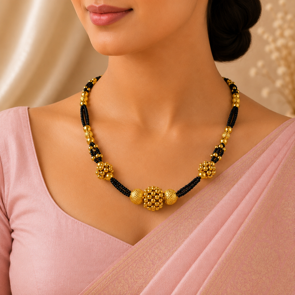 Riya Auspicious Gold Necklace