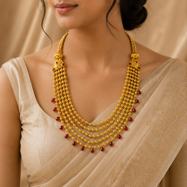 Avni Antique Haram  Gold Necklace