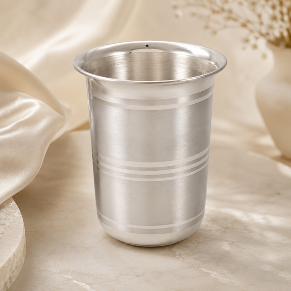 Minimal Silver Glass