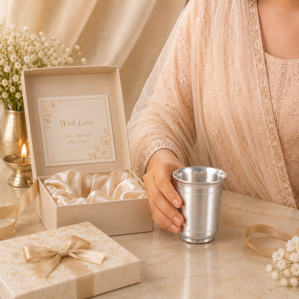 Premium Cup Silver Glass