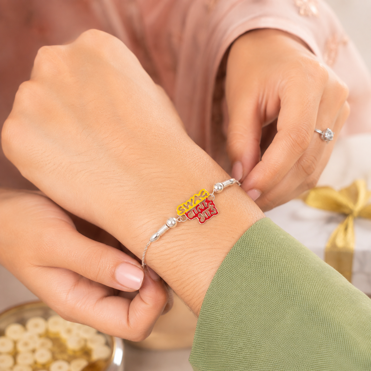 Swag Wala Bhai Silver Rakhi
