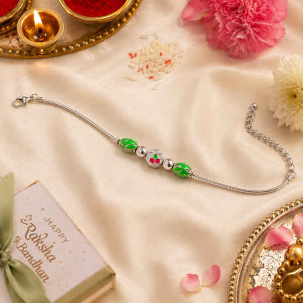 GoalMaster Silver Rakhi