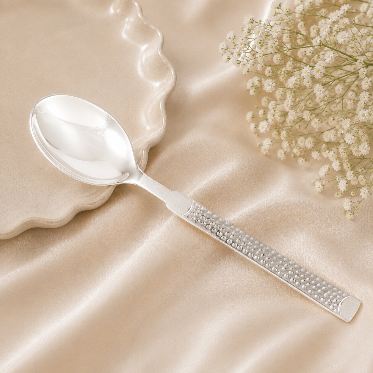 Dotted Grace Silver Spoon