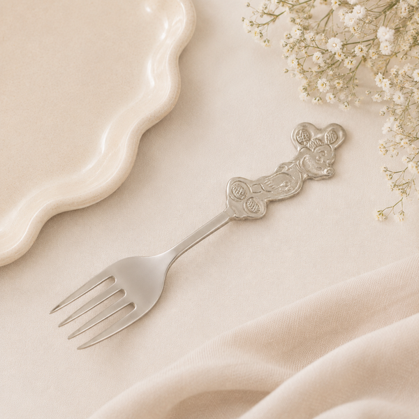 Mouse Magic Silver Fork For Kids