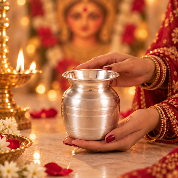 Shubh Pooja Silver Kalash