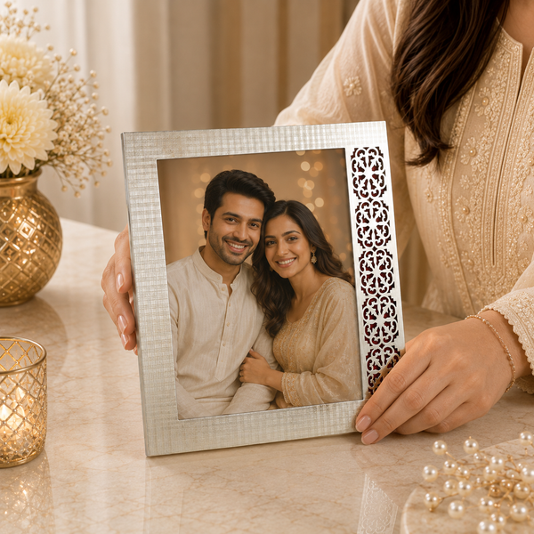 Wedding Bliss Silver Photo Frame
