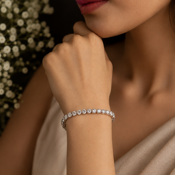 Dazzling Eternity Diamond Bracelet