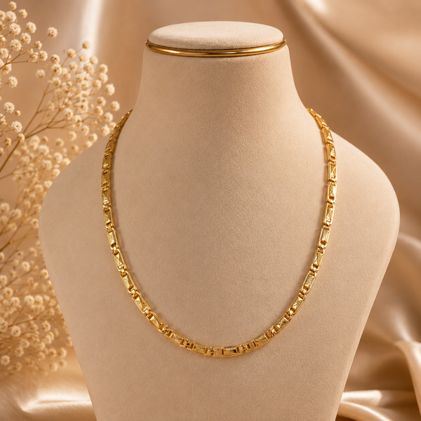 Ishaan Imperial Link Gold Chain For Him
