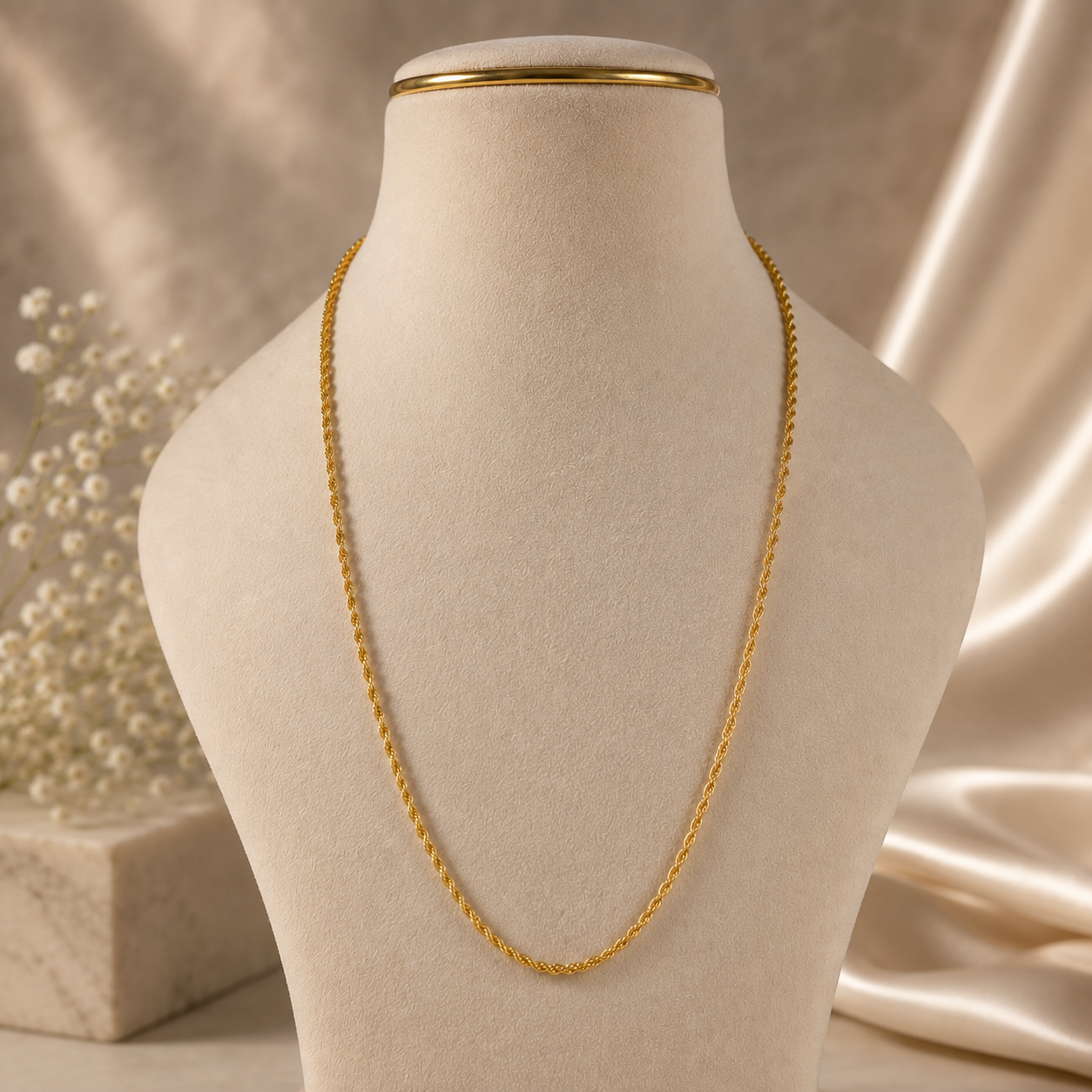 Kiara Rope Gold Chain