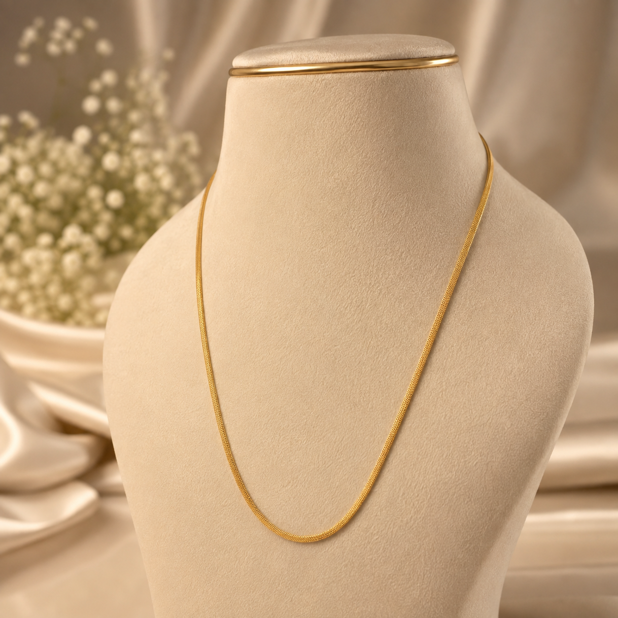 Lavina Luxe Weave Gold Chain