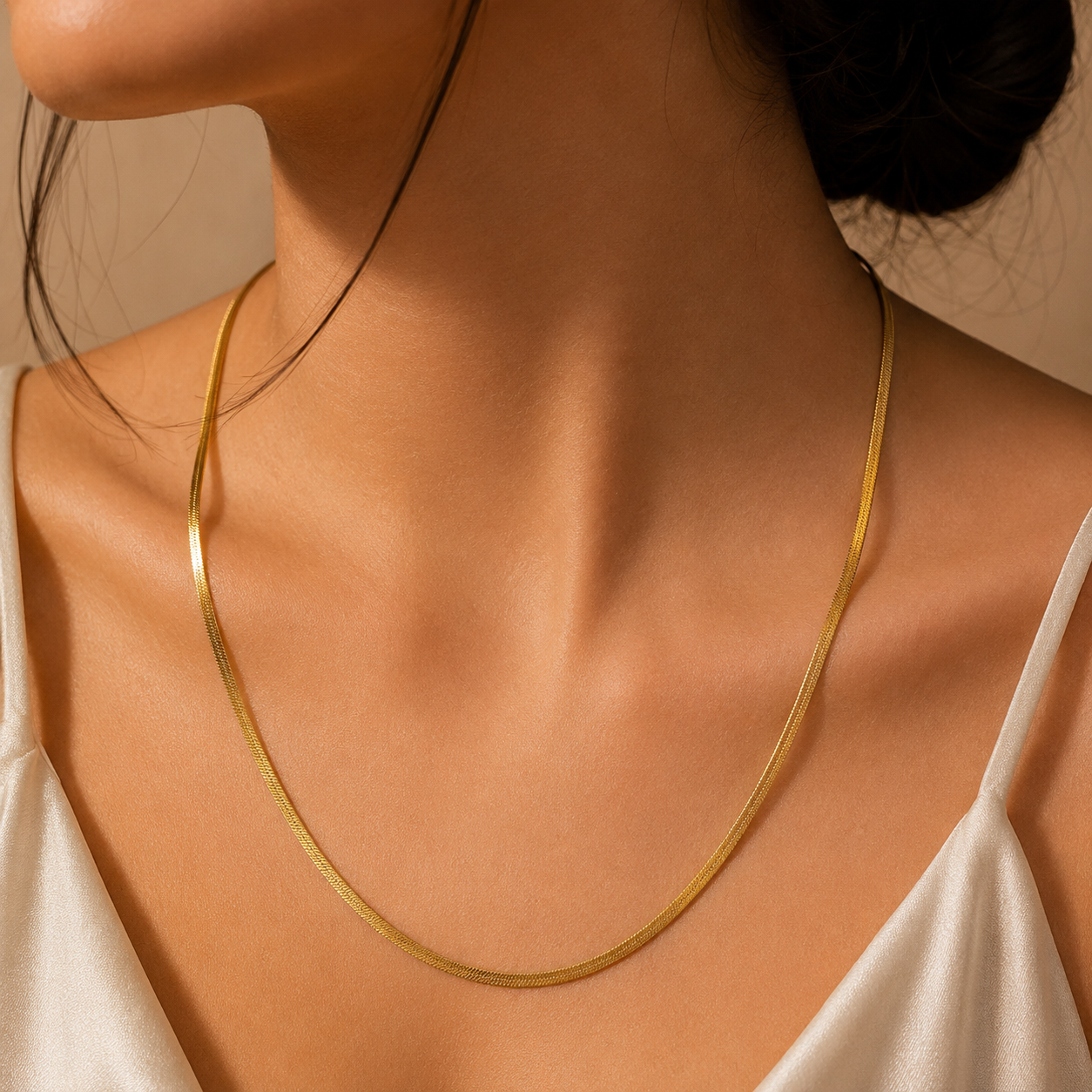 Lavina Luxe Weave Gold Chain