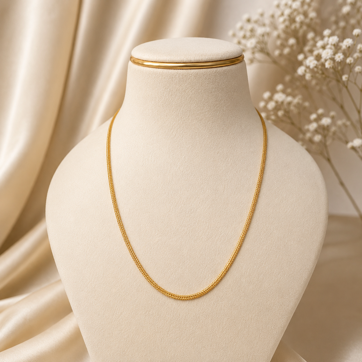 Prisha Eterna Weave Gold Chain