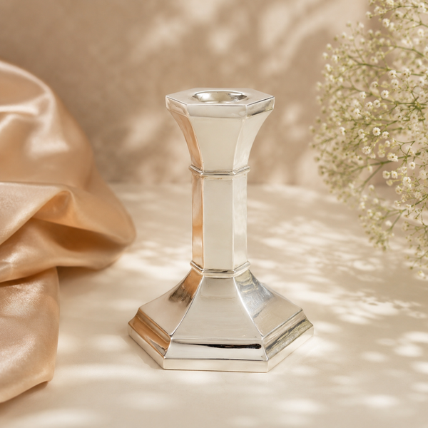 Premium Silver Candle Stand