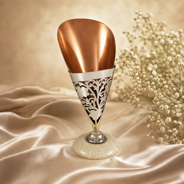 Luxury Silver Flower Vase