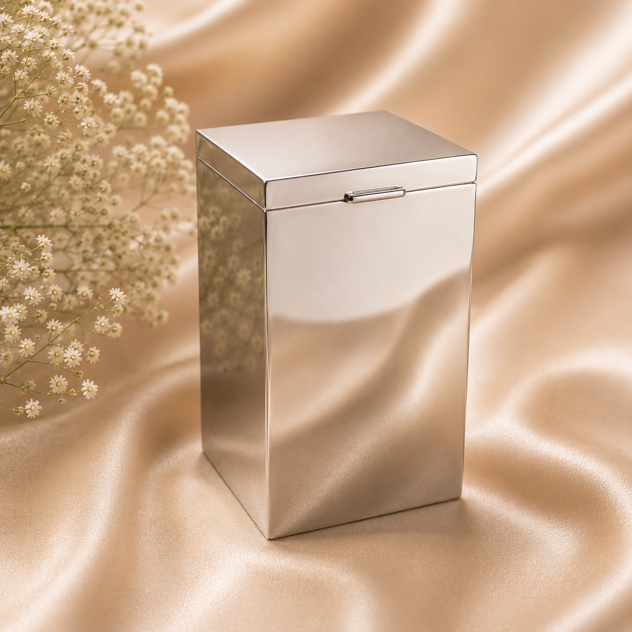 Premium Sleek Silver Box