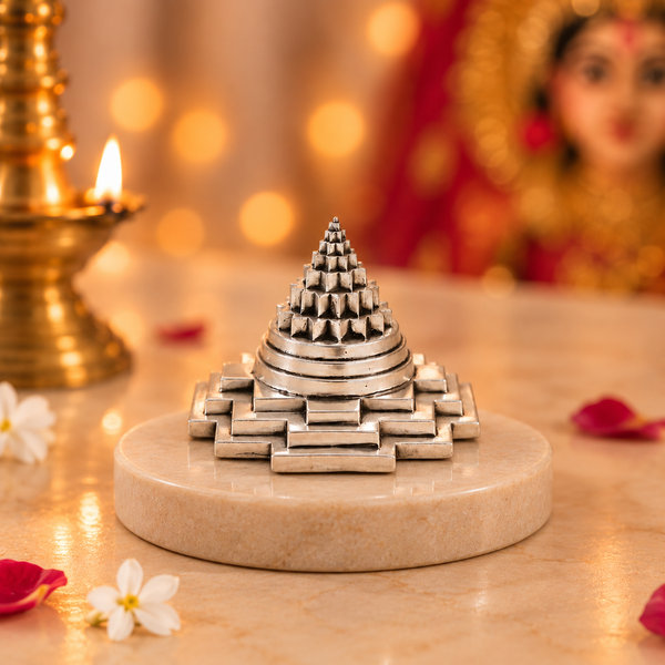 Divine Chakra Silver Yantra