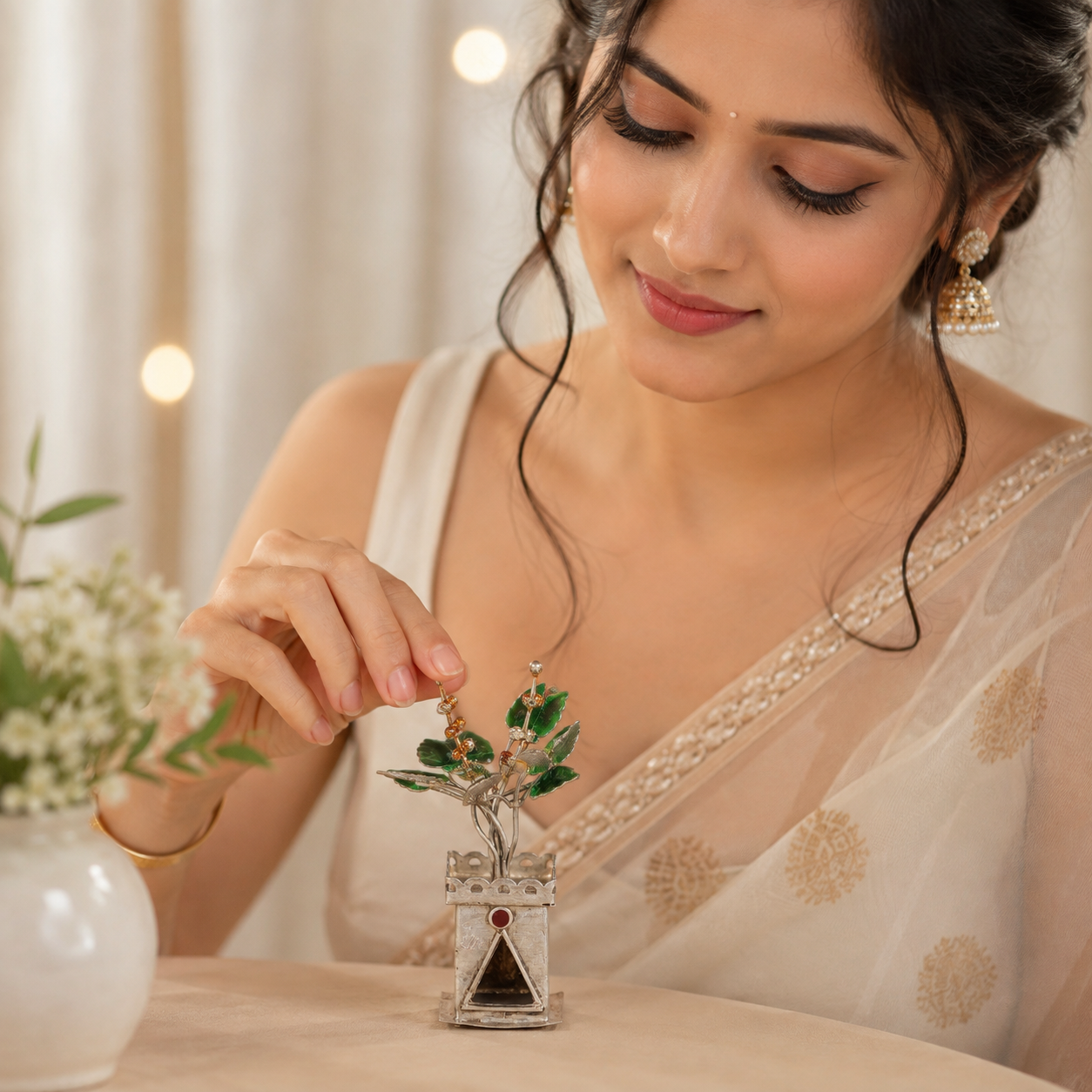 Mangalam Silver Tulsi  Plant