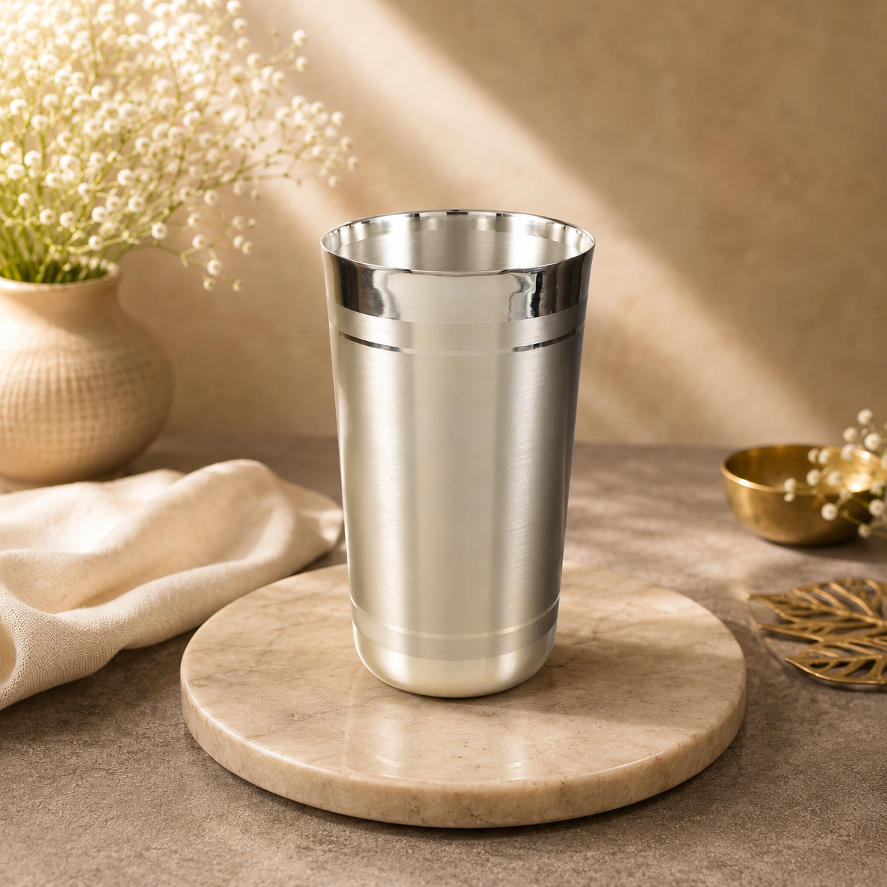 Sterling Shine Silver Glass