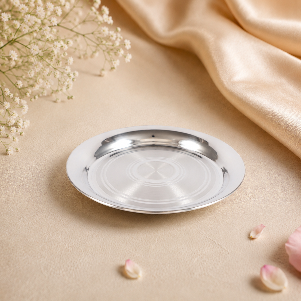 Divine Shine Silver Plate
