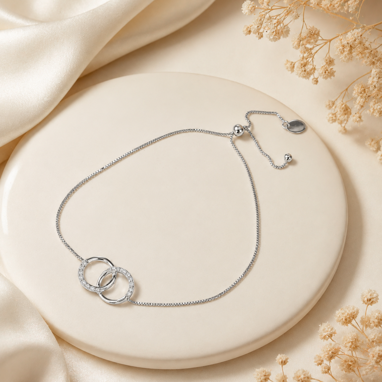 Eternal Orbit Silver Bracelet