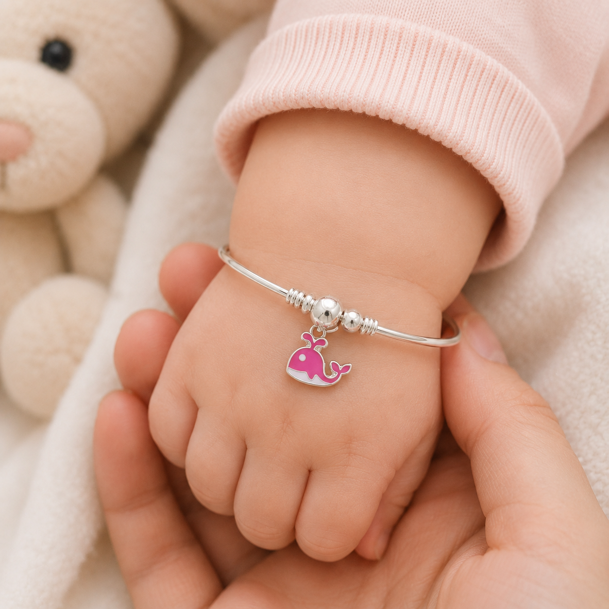 Little Splash Charm Baby Bangles