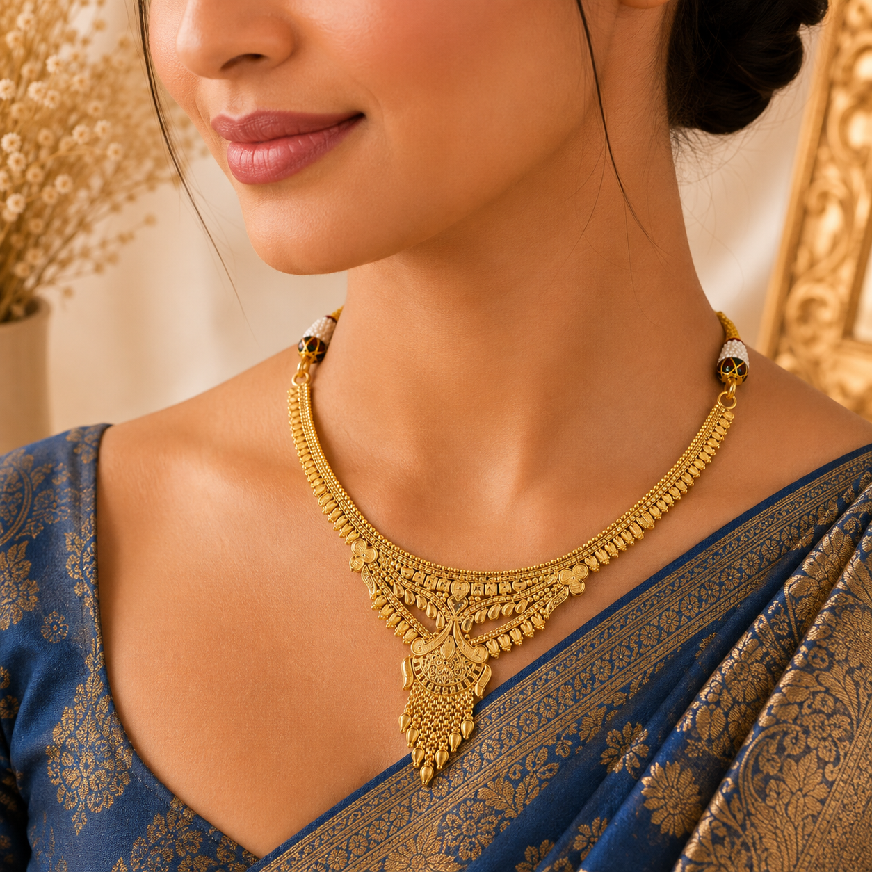Kanak Rani Gold Necklace