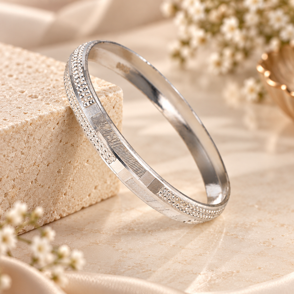 Ehan  Premium Silver Kada  For Him