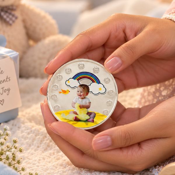 Rainbow Baby Moments 50Gm Silver Coin