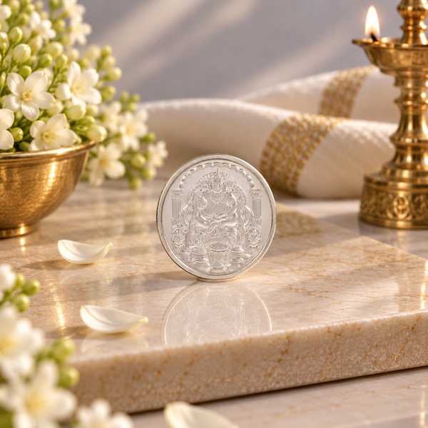 Kuber Shubh Labh 10Gm Silver Coin