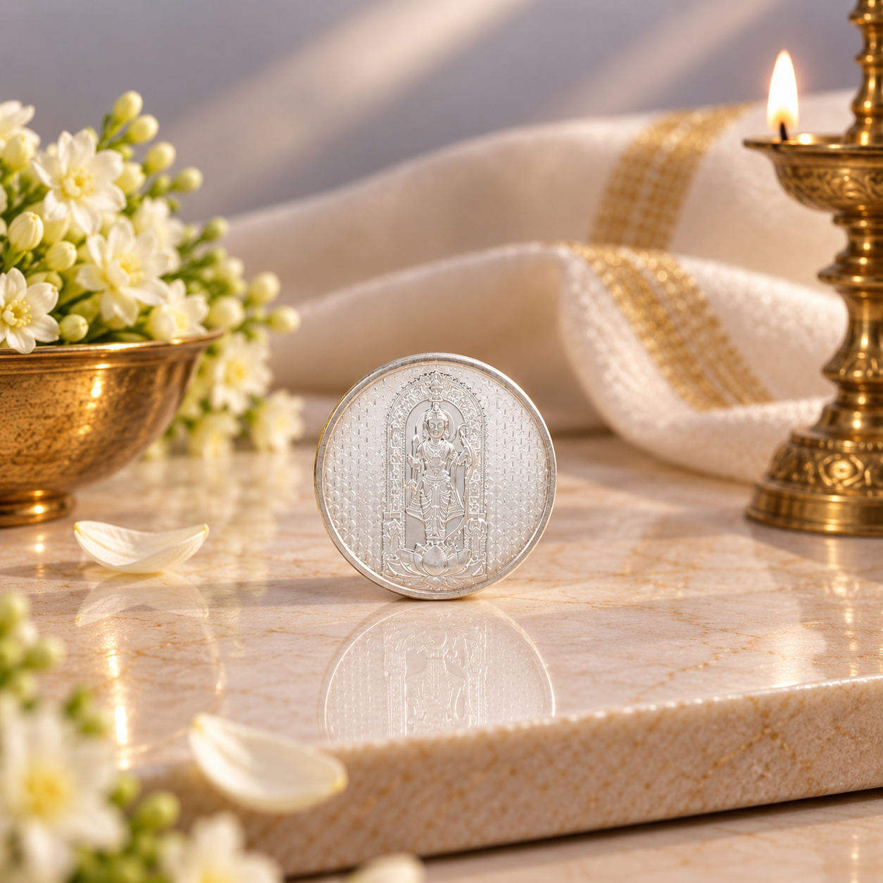 Maryada Purushottam 10Gm Silver Coin