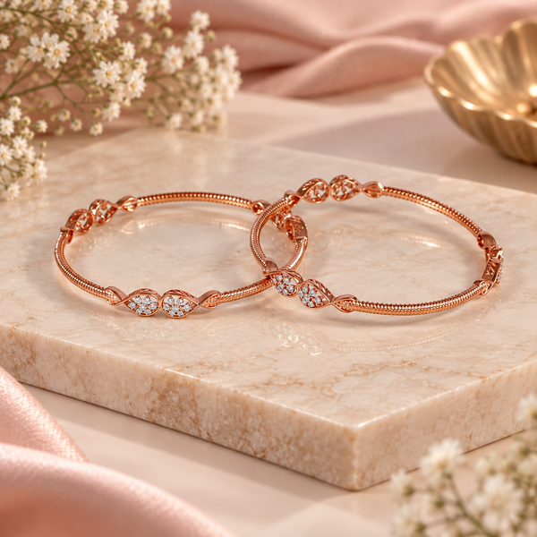 Tara Eternal Sparkle Diamond Bangles