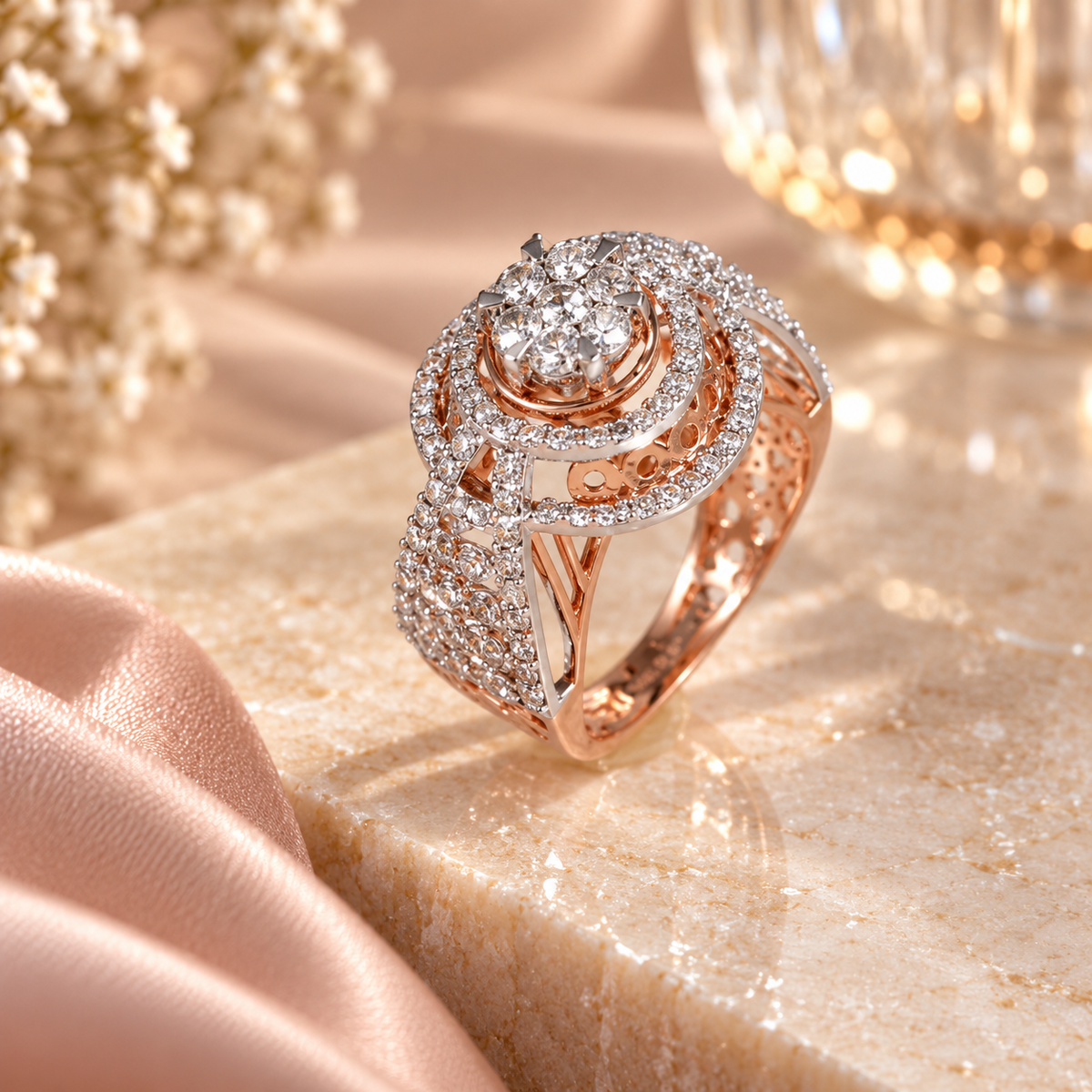 Zoya Galaxy Diamond Ring