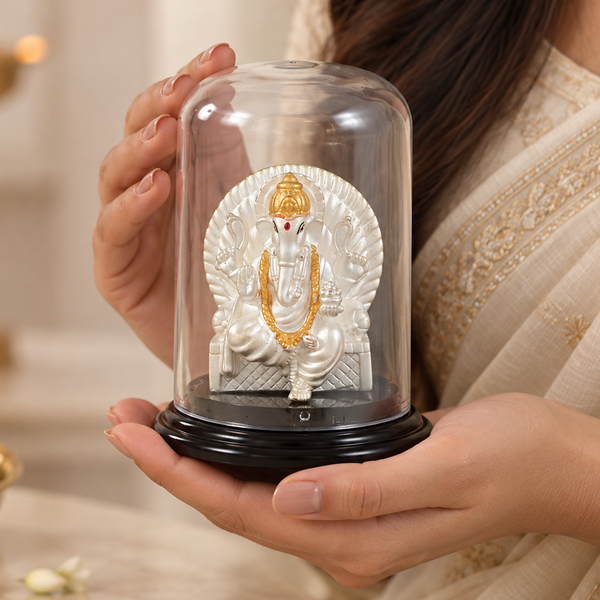 Maharaja Ganpati Silver dol