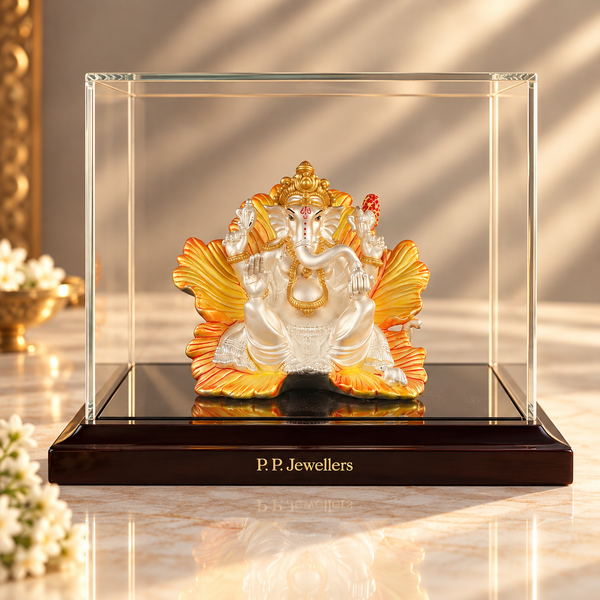 Arun Kamal Vighnaharta Silver Idol