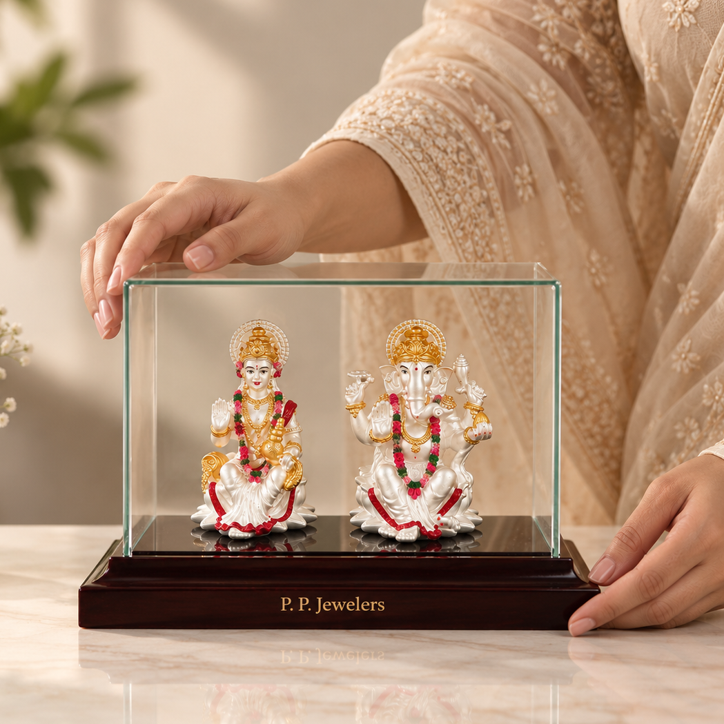 Shubh Labh Divya Yugam Silver Idol