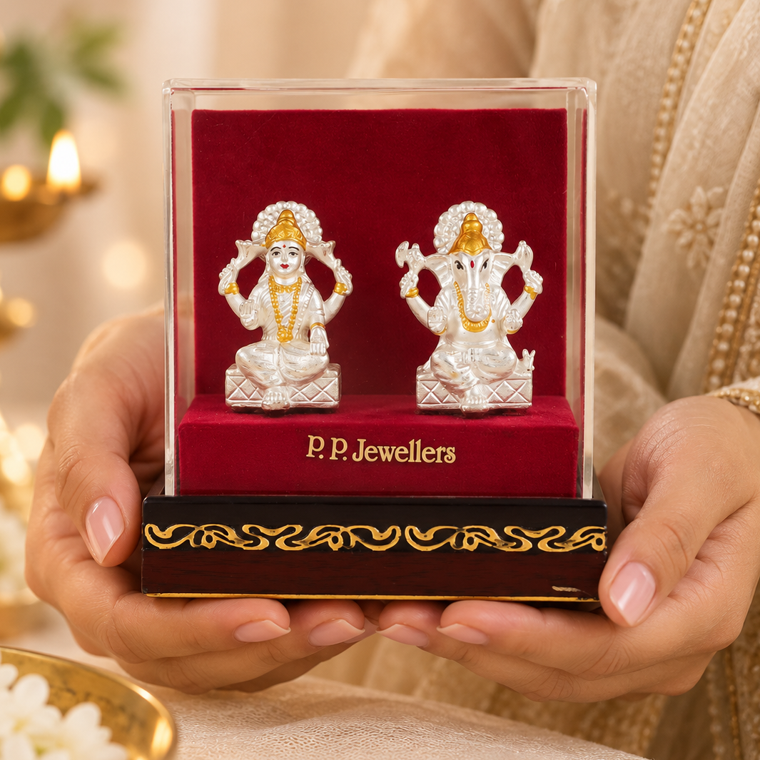 Aishwarya Mangalam Divya Yugam Silver Idol