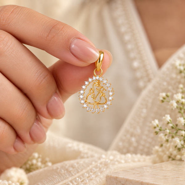 Shree Ganesh Gold Pendant