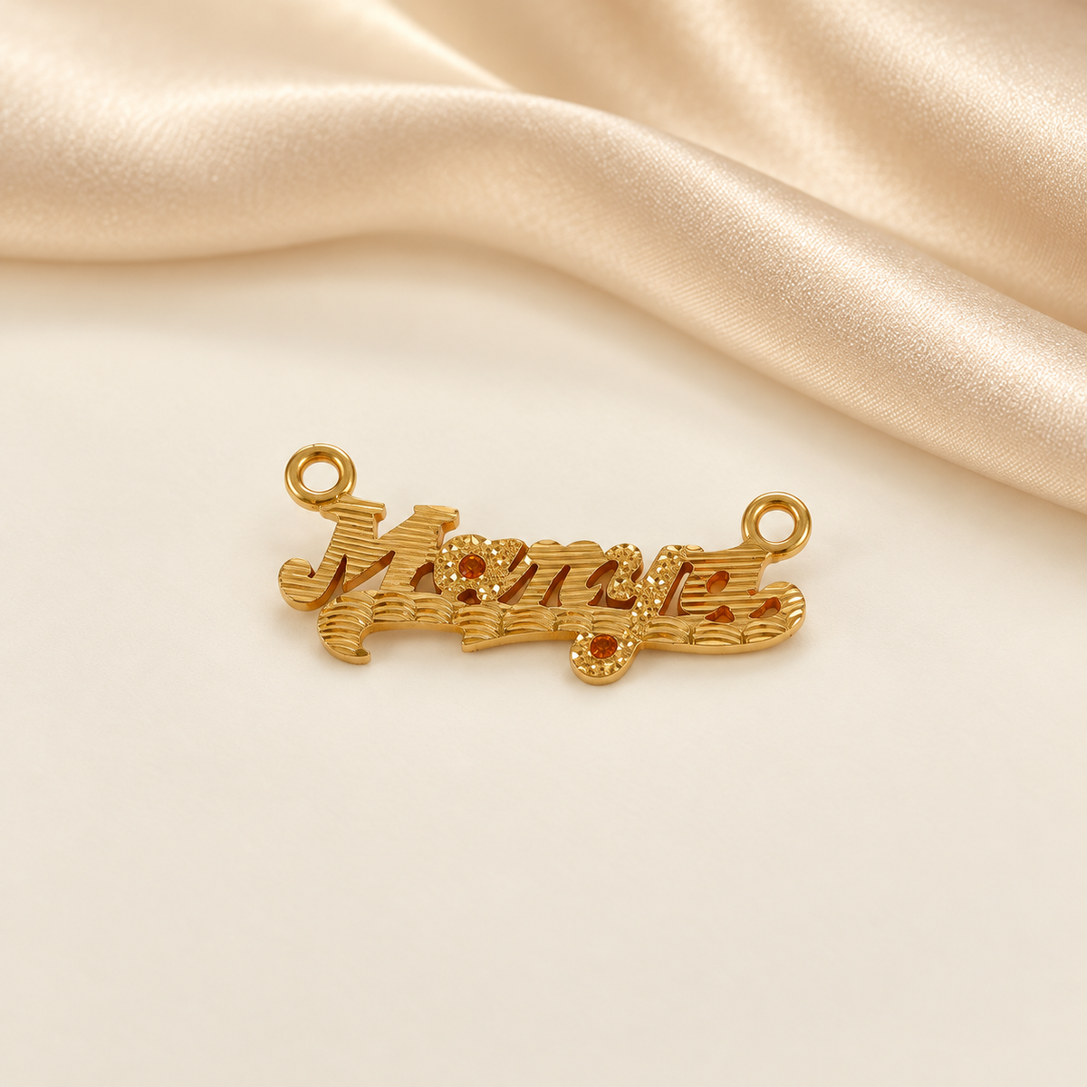 Mom Love Gold Pendant