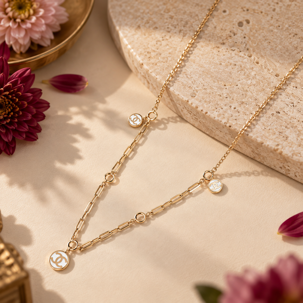 Ivana Iconic Charm Gold Chain