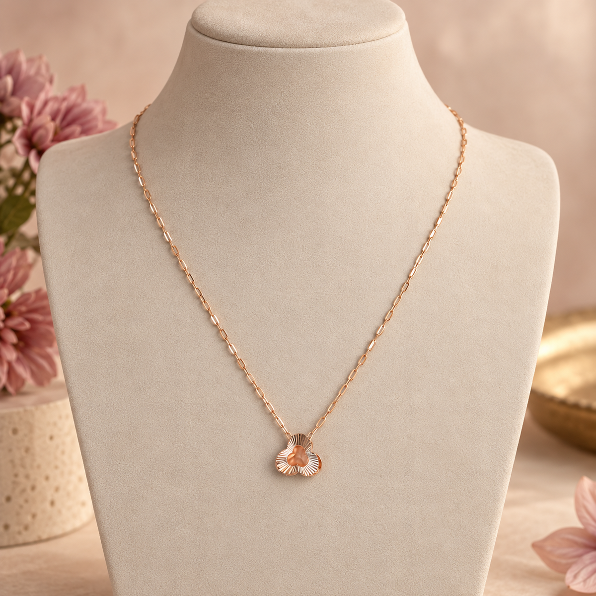 Vani Petal Glow Gold Chain