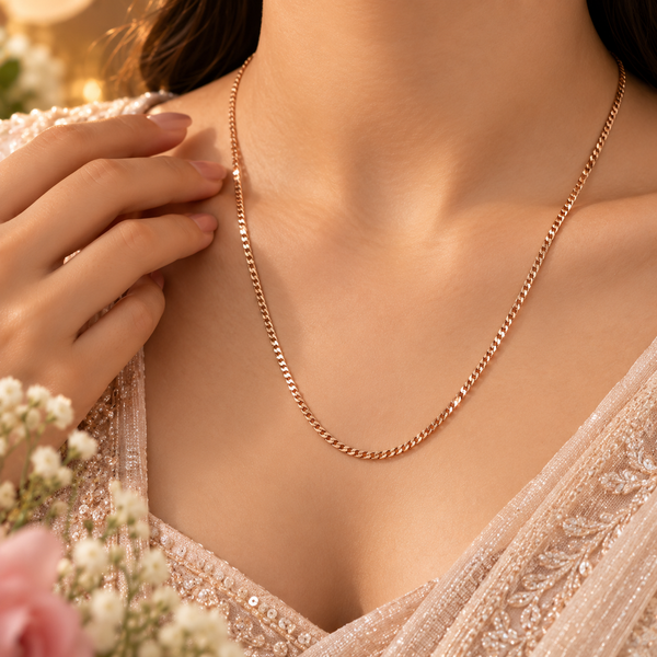 Nitya Classic Rose Gold Chain