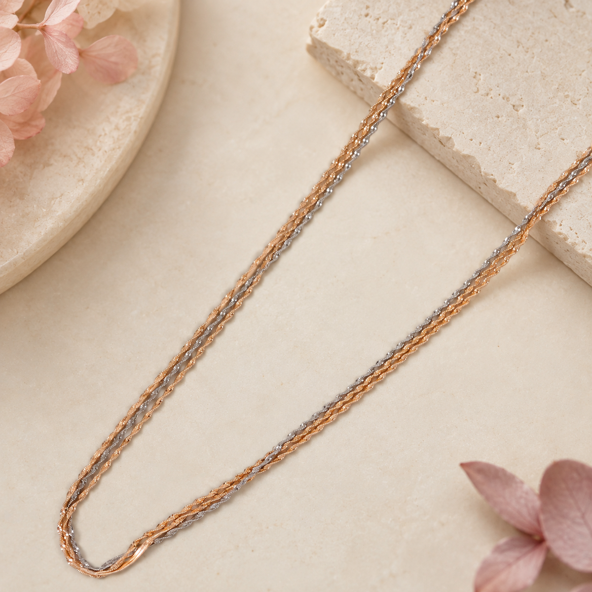 Ishita Twisted Rope Gold Chain