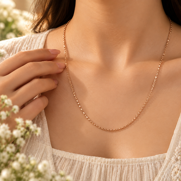 Baani Link Rose Gold Chain