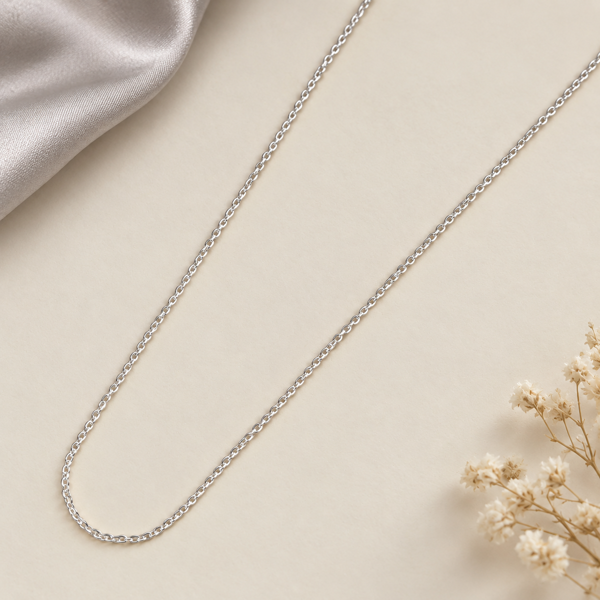 Vanya Classic Link Silver Chain