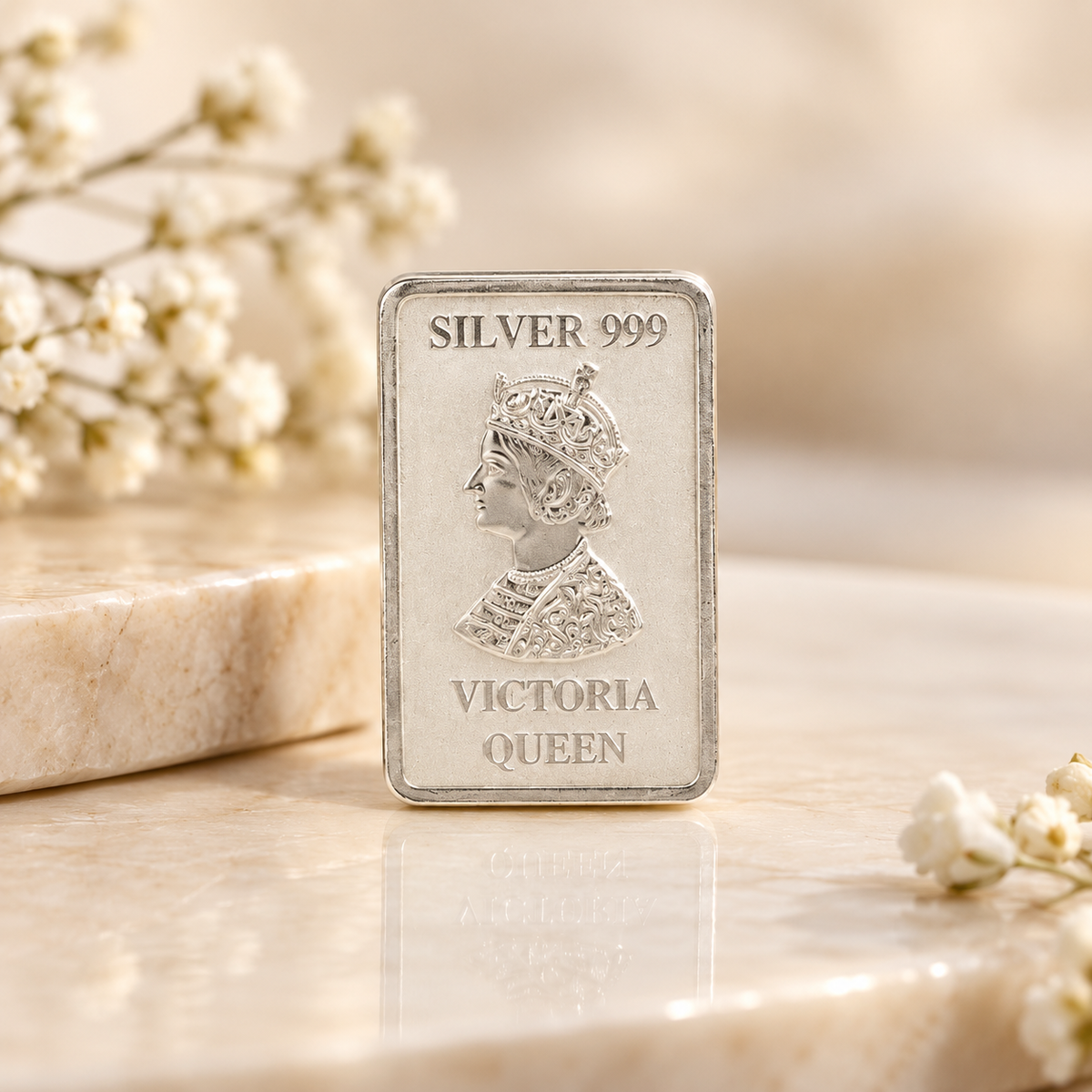 Victoria Crown 10Gm Silver Bar