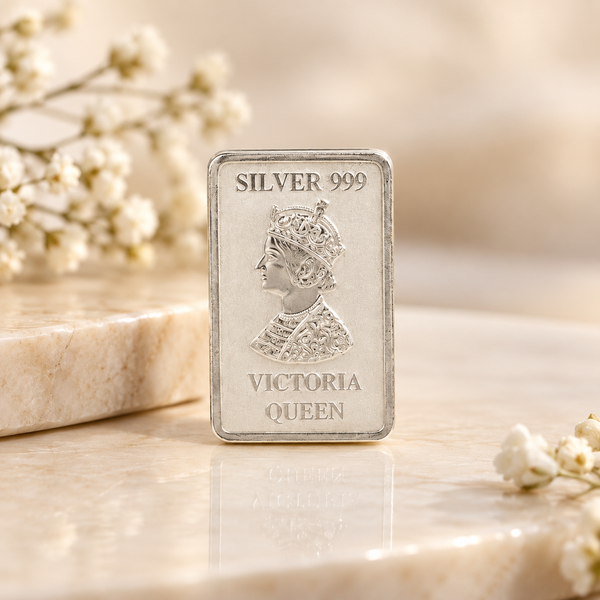 Victoria Crown 10Gm Silver Bar
