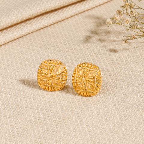 Vamika Regal Craft Gold Earrings