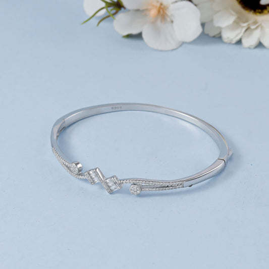 Manisha  Fancy Silver Bracelet