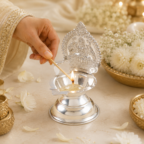 Shubh Lakshmi Pooja Diya