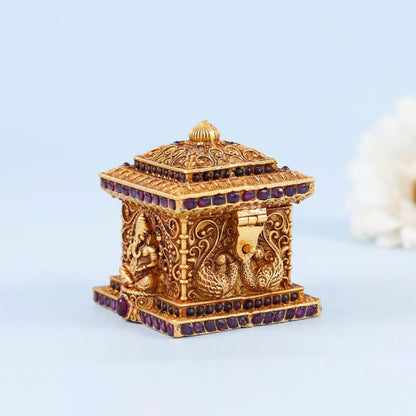 Beautiful Ganesha  Silver Box